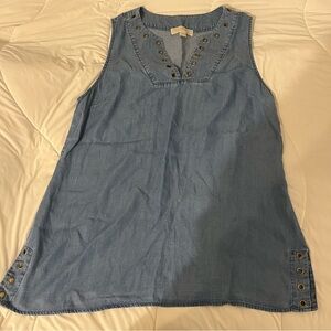 Michael Kors Blue Women's Denim Tank Top